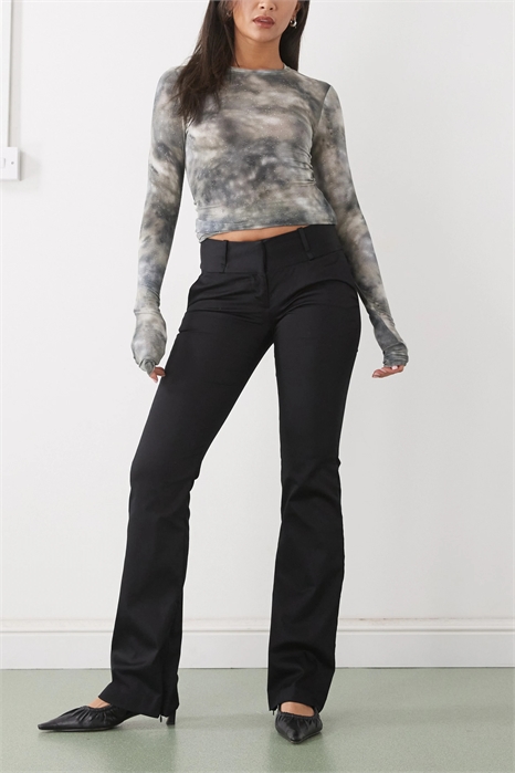 Брюки-клёш классического кроя артикул 151671050