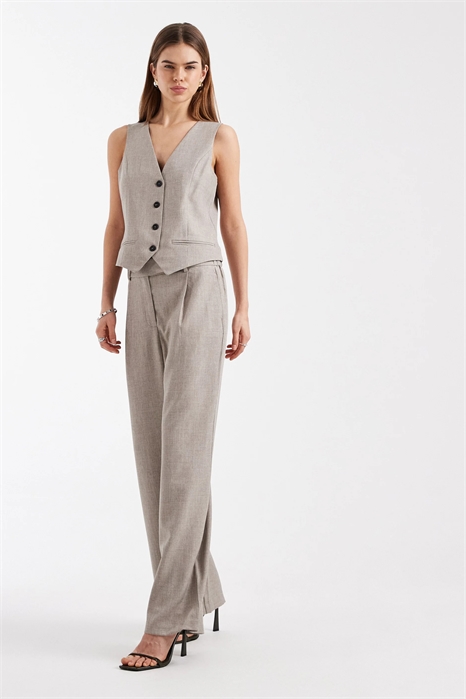 Брюки с широкими брючинами co-ord артикул 152906731