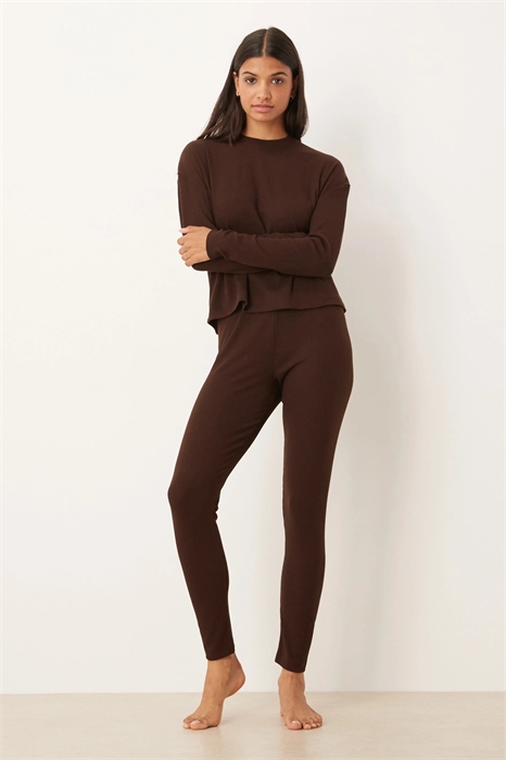 Леггинсы с ребристой текстурой в стиле «микс-энд-матч» артикул 147012651