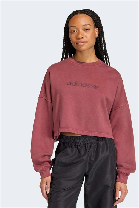 Укороченная толстовка Essentials с прямым кроем артикул 155546026