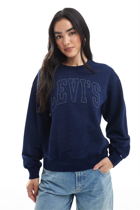 Толстовка в стиле ретро с логотипом в тон артикул 142435920