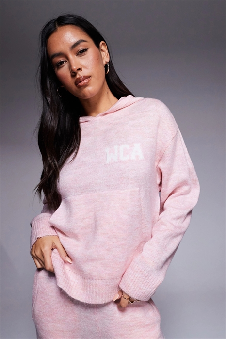 Толстовка Weekend Collective с капюшоном и принтом в стиле «варсити» co-ord артикул 149929293