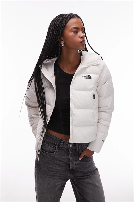 Пуховик из гиалита артикул 149292740