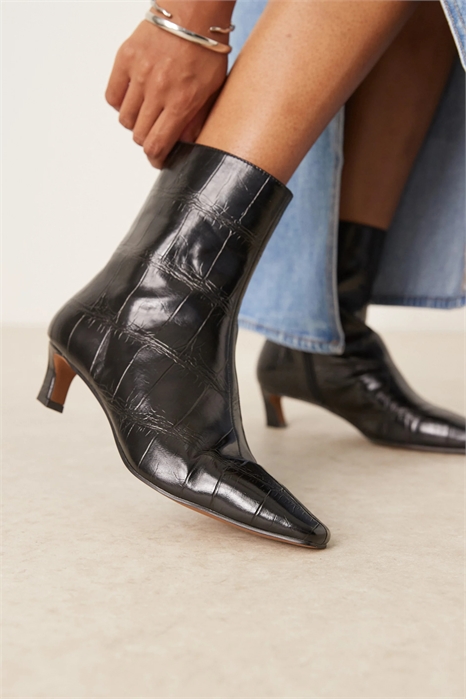 Ботильоны Riley на среднем каблуке артикул 147264660