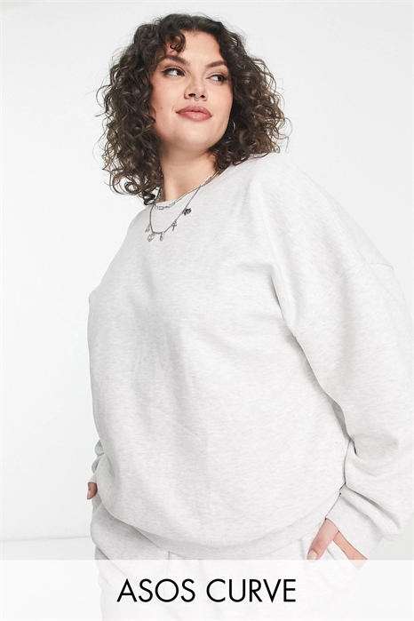 ASOS DESIGN Curve: свитшот свободного кроя артикул 120834695