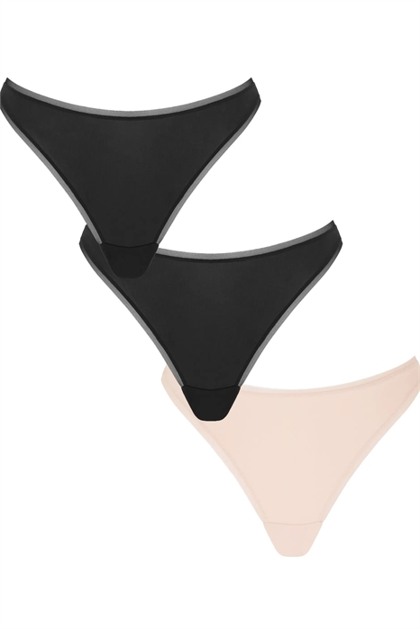 Набор из 3 трусиков «микро-бразильские» артикул 154123327