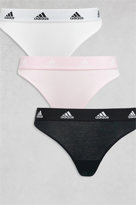 Набор из 3-х хлопковых стрингов «Active Comfort» артикул 149101363
