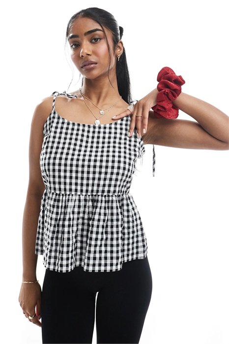 Топ-камизолка с бретелями артикул 142841902