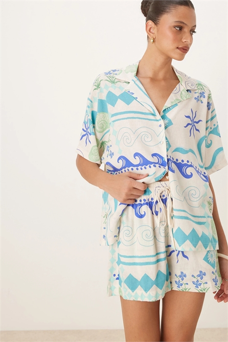 Шорты из льна Jet co-ord артикул 142400039