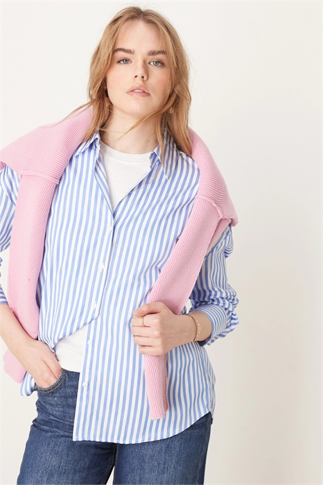 Рубашка свободного кроя артикул 139103803