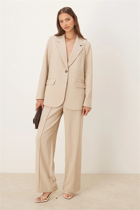 Брюки с высокой талией и широкими брючинами co-ord артикул 141218320