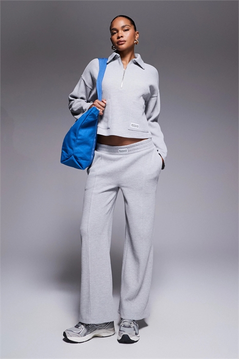 Штаны-джоггеры Weekend Collective с широкими брючинами и вафельной текстурой co-ord артикул 150363514