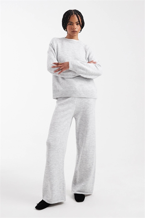 Трикотажные брюки с широкими брючинами co-ord артикул 154311239