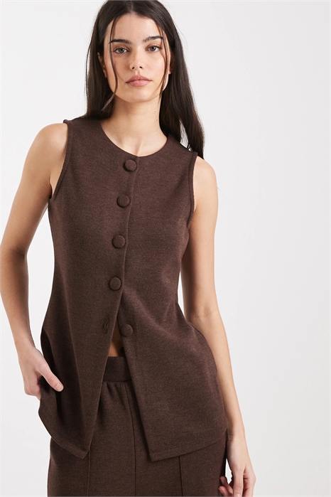 Вязаный жилет co-ord артикул 150146342