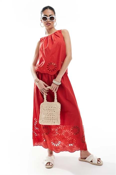 Жилет с вышивкой co-ord артикул 142913204