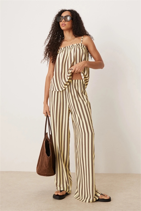 Брюки из смесовой ткани, надеваемые через голову артикул 147786812