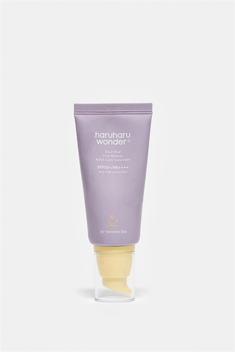 Haruharu wonder «Black Rice Pure Mineral Relief» — солнцезащитный крем для ежедневного ухода SPF50+/PA++++, 50 мл артикул 146136585