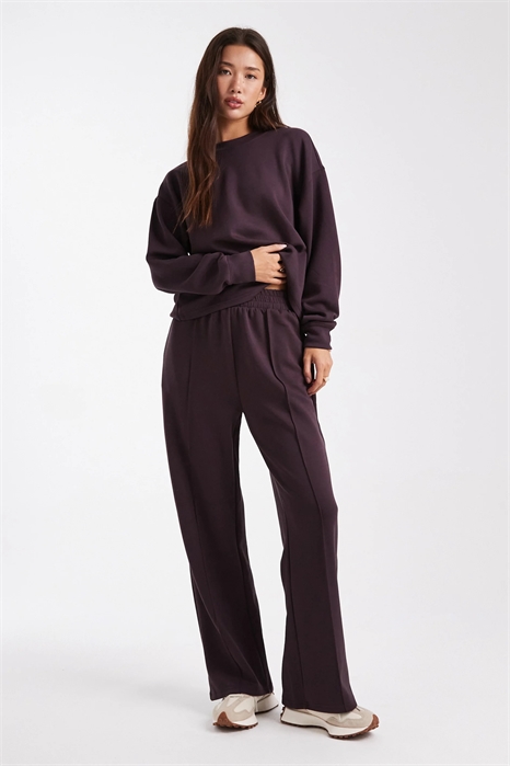 Джоггеры премиум-класса с широкими брючинами артикул 151092329