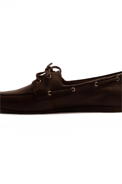 Кожаные туфли «WESTWOOD» на плоской подошве с шнуровкой артикул 148272891