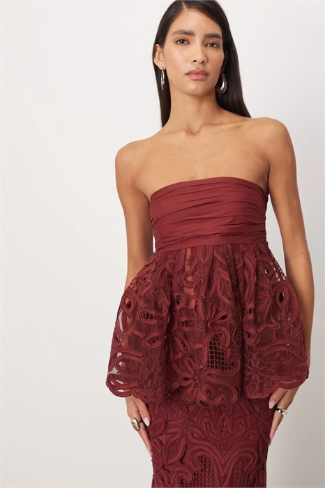 Топ-бандо с завязками от Floral Cornelli co-ord артикул 147695159