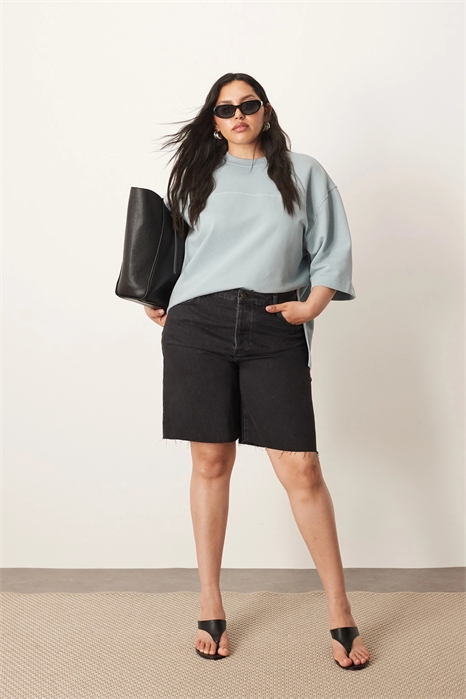 Джинсовые шорты свободного кроя Curve Wilson артикул 142540700