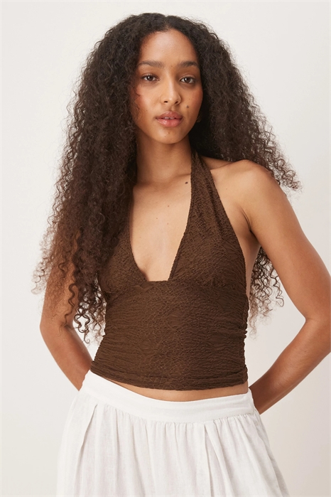 Топ с завязками на шее Cosimo артикул 147901061