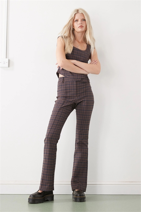 Брюки с расклешенными штанинами co-ord артикул 147795364