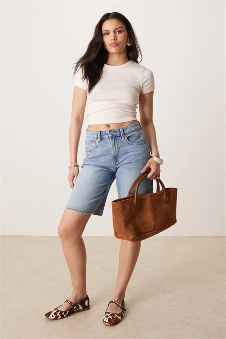 Бермуды из денима артикул 147141770