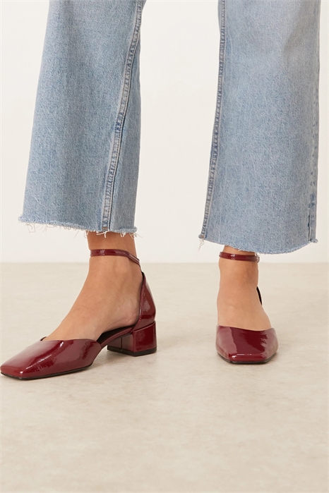 Милые туфли на среднем каблуке артикул 144210281