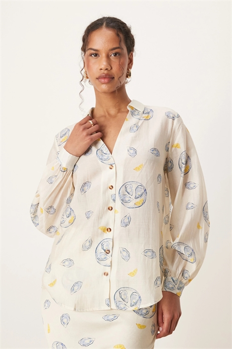 Рубашка свободного кроя co-ord артикул 148249853