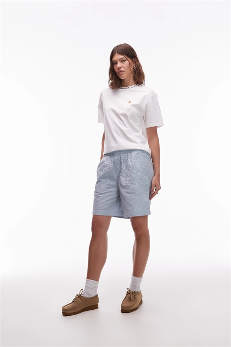 Шорты Toland из ткани «сирсакер» прямого кроя co-ord артикул 145750795