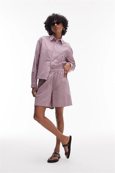 Шорты Toland из ткани «сирсакер» прямого кроя co-ord артикул 145750794