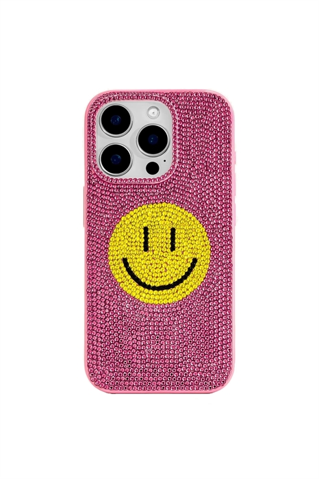 Чехол для телефона с улыбающимся стразом артикул 151096134