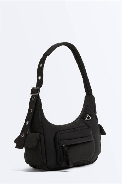 Мини-сумка с огромными карманами артикул 156477318