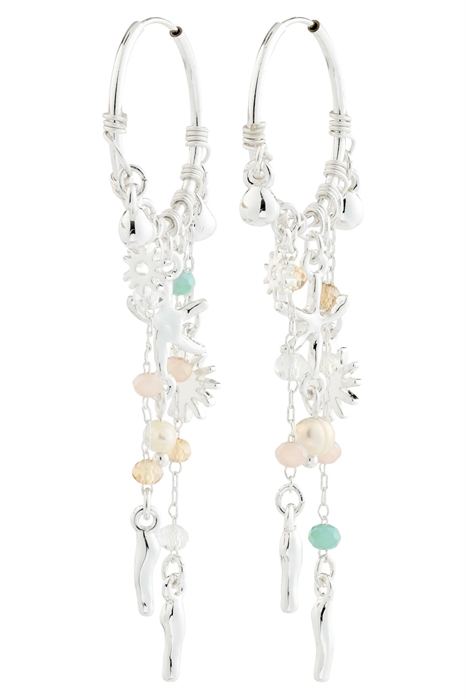 Серьги-кольца «Призма» артикул 156228415