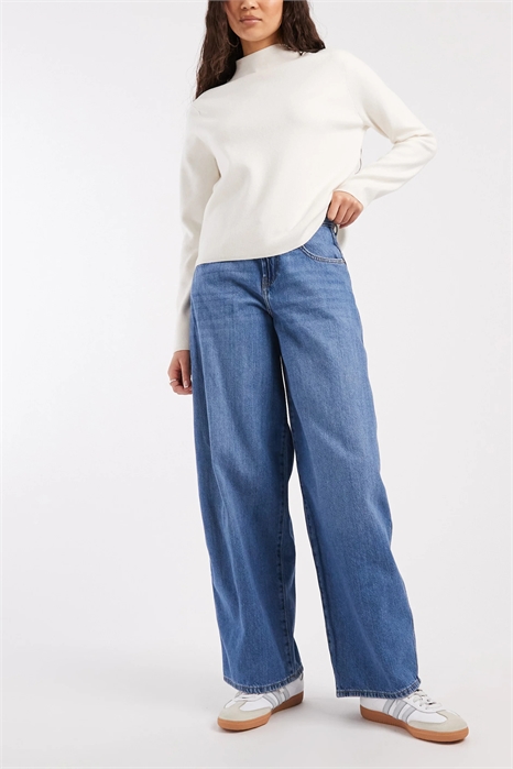 Джинсы Taylor с высокой талией и расклешенными брючинами артикул 152906703