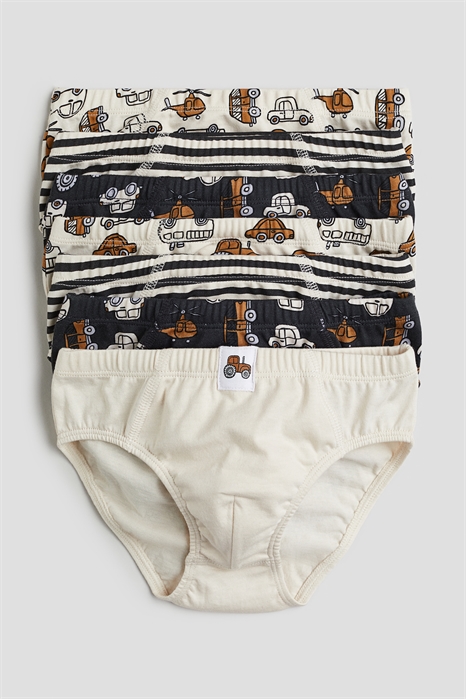 Хлопковые трусы для мальчиков из 7 комплектов артикул 0985286009