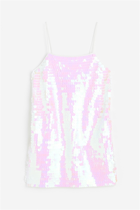 Мини-платье с блестками артикул 1180314001