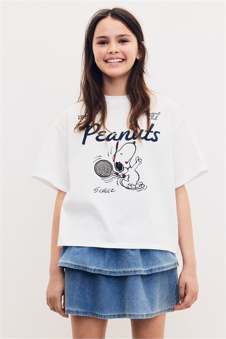 Футболка с принтом хлопковая артикул 1263226036