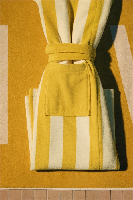 Халат из хлопковой махровой ткани артикул 1315862003