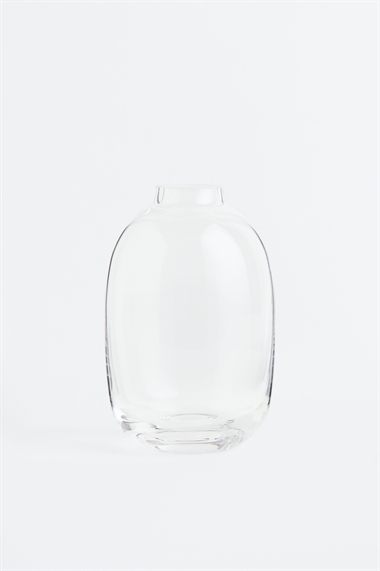 Мини-ваза из прозрачного стекла