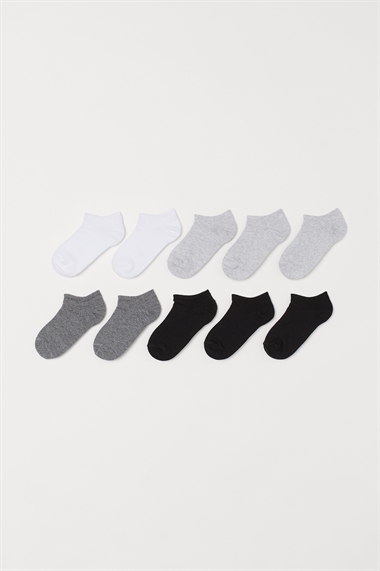 Короткие носки, набор из 10 пар