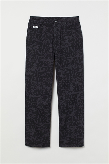H&M+ Twill trousers Loose Fit