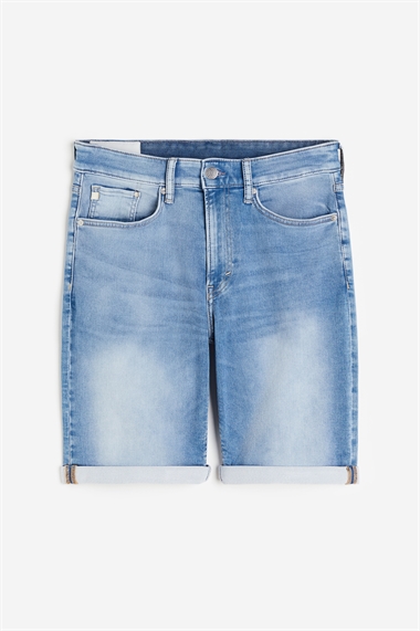 Гибридные обычные джинсовые шорты