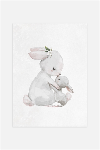 Плакат Любовь кролика