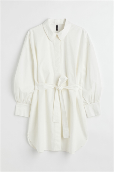 H&M+ Платье-блузка с поясом