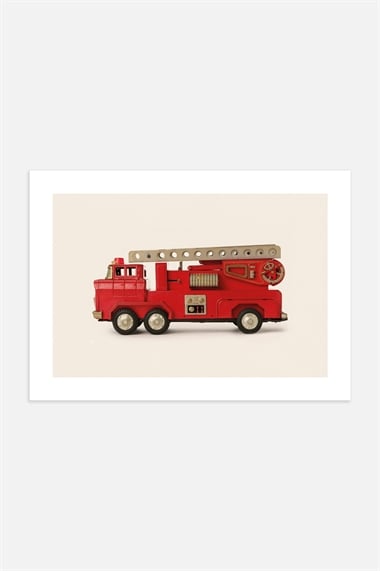 Плакат Пожарная машина