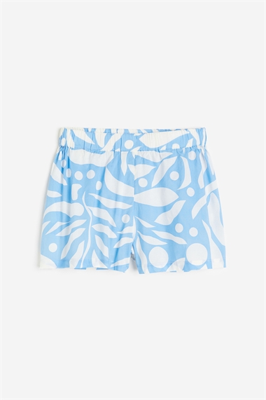 Пляжные шорты из крепа