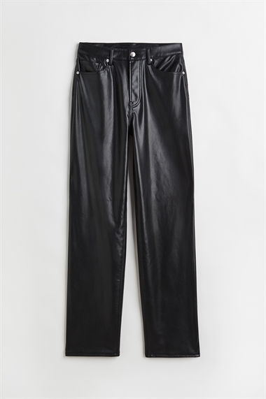 Прямые брюки в стиле 90-х