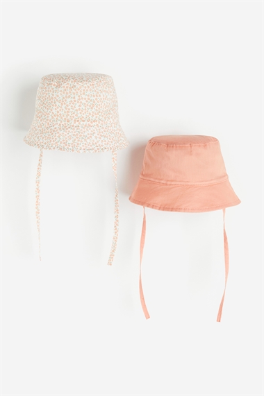 2 упаковки хлопковых солнцезащитных шляп